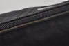Authentic GUCCI Vintage Shoulder Cross Body Bag Nylon Leather Black  4739I