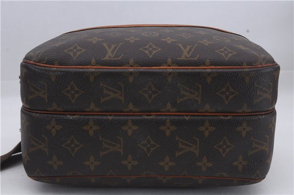 Auth Louis Vuitton Monogram Reporter PM Shoulder Cross Bag M45254 Junk 4740D