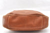 Authentic GUCCI Bamboo 2Way Shoulder Crossbody Hand Bag Leather Brown Junk 4740I