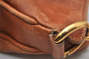 Authentic GUCCI Bamboo 2Way Shoulder Crossbody Hand Bag Leather Brown Junk 4740I
