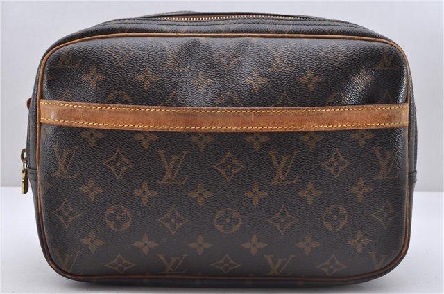 Auth Louis Vuitton Monogram Reporter PM Shoulder Cross Bag M45254 LV Junk 4741D