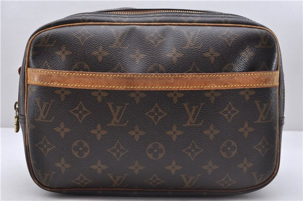 Auth Louis Vuitton Monogram Reporter PM Shoulder Cross Bag M45254 LV Junk 4741D