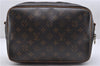 Auth Louis Vuitton Monogram Reporter PM Shoulder Cross Bag M45254 LV Junk 4741D