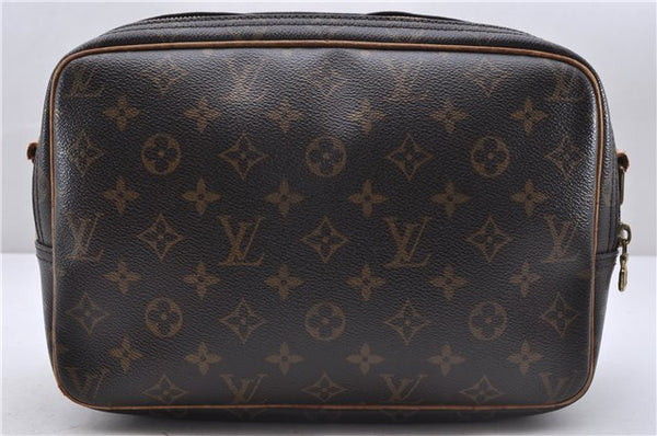 Auth Louis Vuitton Monogram Reporter PM Shoulder Cross Bag M45254 LV Junk 4741D