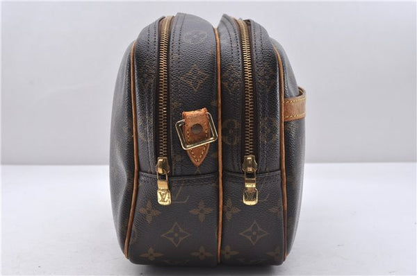 Auth Louis Vuitton Monogram Reporter PM Shoulder Cross Bag M45254 LV Junk 4741D