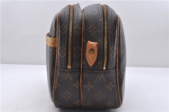 Auth Louis Vuitton Monogram Reporter PM Shoulder Cross Bag M45254 LV Junk 4741D