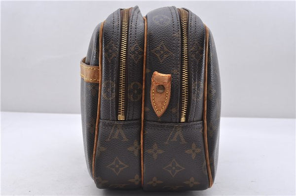 Auth Louis Vuitton Monogram Reporter PM Shoulder Cross Bag M45254 LV Junk 4741D