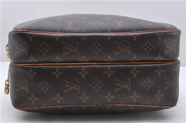 Auth Louis Vuitton Monogram Reporter PM Shoulder Cross Bag M45254 LV Junk 4741D