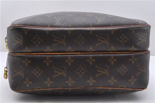 Auth Louis Vuitton Monogram Reporter PM Shoulder Cross Bag M45254 LV Junk 4741D