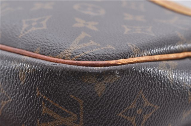 Auth Louis Vuitton Monogram Reporter PM Shoulder Cross Bag M45254 LV Junk 4741D