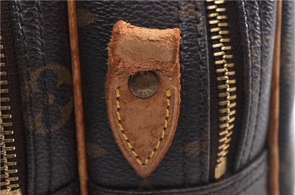 Auth Louis Vuitton Monogram Reporter PM Shoulder Cross Bag M45254 LV Junk 4741D