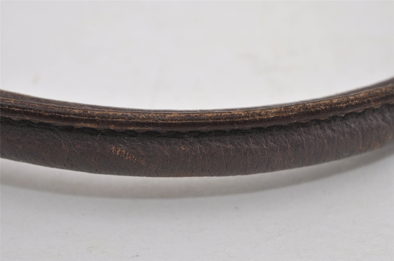 Authentic GUCCI Abbey Shoulder Hand Bag GG Canvas Leather 130738 Brown 4741I