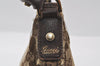 Authentic GUCCI Abbey Shoulder Hand Bag GG Canvas Leather 130738 Brown 4741I