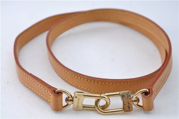 Authentic Louis Vuitton Leather Shoulder Strap Beige 39" LV 4742C