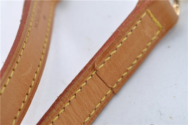 Authentic Louis Vuitton Leather Shoulder Strap Beige 39