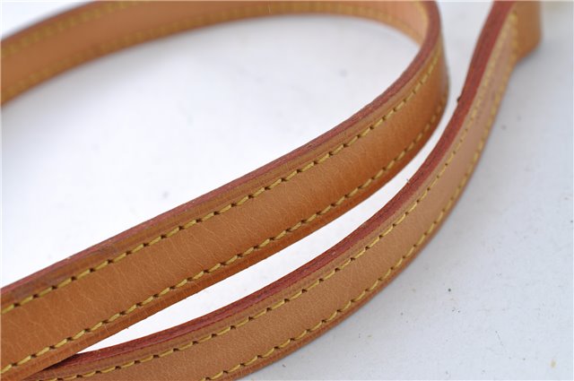 Authentic Louis Vuitton Leather Shoulder Strap Beige 39