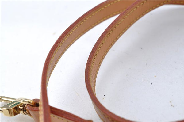 Authentic Louis Vuitton Leather Shoulder Strap Beige 39" LV 4742C