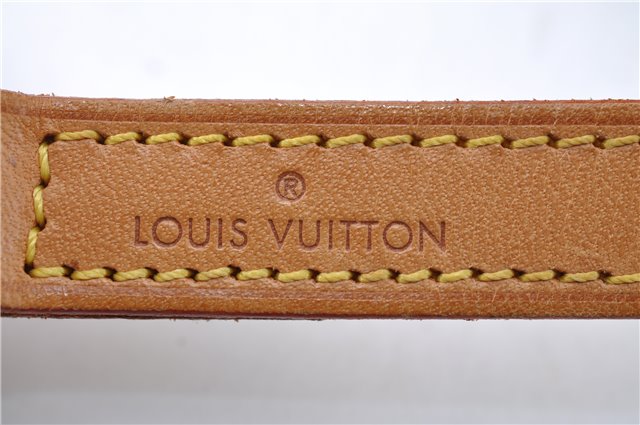 Authentic Louis Vuitton Leather Shoulder Strap Beige 39