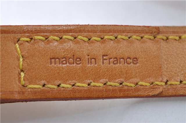 Authentic Louis Vuitton Leather Shoulder Strap Beige 39