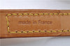 Authentic Louis Vuitton Leather Shoulder Strap Beige 39" LV 4742C