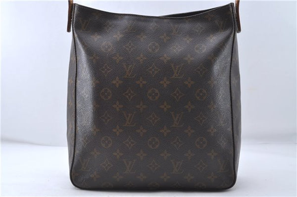 Authentic Louis Vuitton Monogram Looping GM Shoulder Bag M51145 LV 4742D