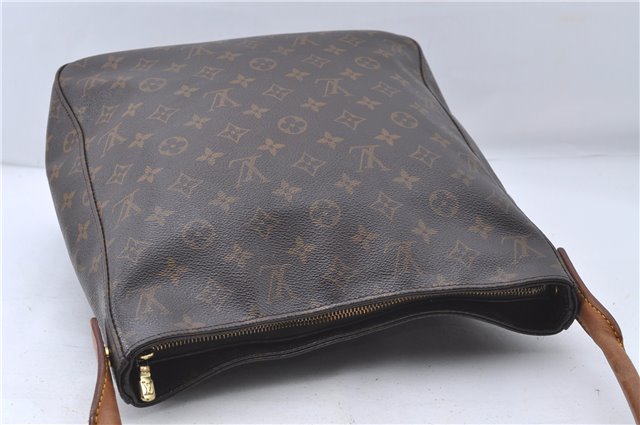 Authentic Louis Vuitton Monogram Looping GM Shoulder Bag M51145 LV 4742D