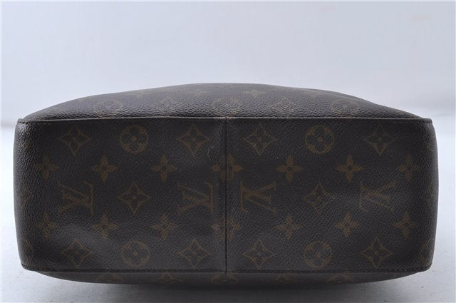 Authentic Louis Vuitton Monogram Looping GM Shoulder Bag M51145 LV 4742D