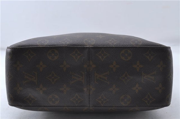 Authentic Louis Vuitton Monogram Looping GM Shoulder Bag M51145 LV 4742D