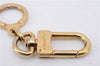 Authentic Louis Vuitton Charm Key Chain Anokre Gold M62694 LV 4742E