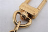 Authentic Louis Vuitton Charm Key Chain Anokre Gold M62694 LV 4742E