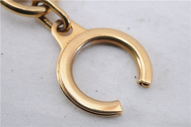 Authentic Louis Vuitton Charm Key Chain Anokre Gold M62694 LV 4742E