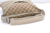 Authentic GUCCI Shoulder Cross Body Bag GG Canvas Leather 145857 Brown 4742F