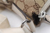 Authentic GUCCI Shoulder Cross Body Bag GG Canvas Leather 145857 Brown 4742F