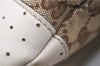 Authentic GUCCI Shoulder Cross Body Bag GG Canvas Leather 145857 Brown 4742F