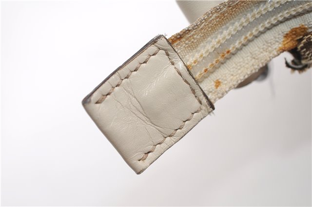 Authentic GUCCI Shoulder Cross Body Bag GG Canvas Leather 145857 Brown 4742F