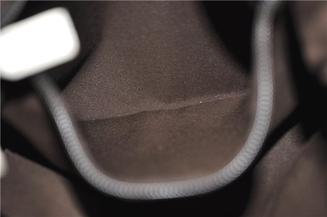 Authentic GUCCI Shoulder Cross Body Bag GG Canvas Leather 145857 Brown 4742F