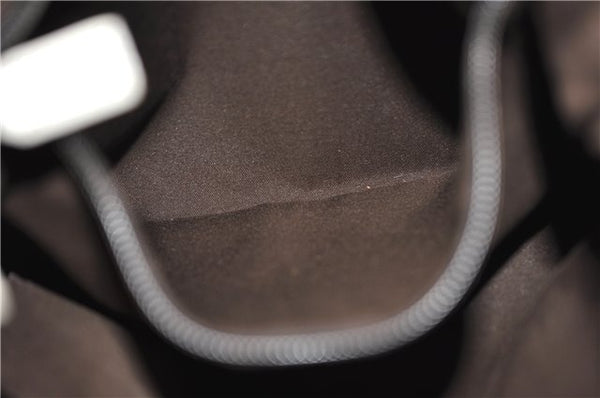 Authentic GUCCI Shoulder Cross Body Bag GG Canvas Leather 145857 Brown 4742F