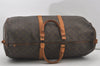 Authentic Louis Vuitton Monogram Keepall 55 Boston Bag Old Model LV Junk 4742I