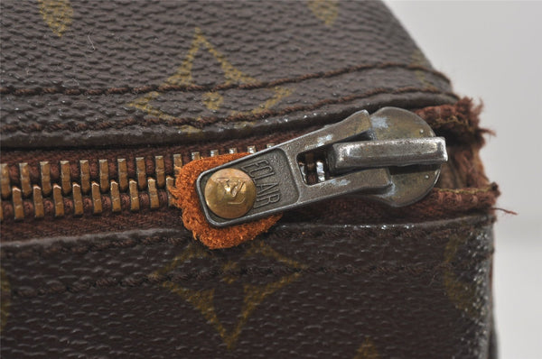 Authentic Louis Vuitton Monogram Keepall 55 Boston Bag Old Model LV Junk 4742I