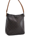 Authentic Louis Vuitton Monogram Looping GM Shoulder Bag M51145 LV 4743D