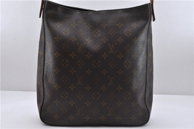 Authentic Louis Vuitton Monogram Looping GM Shoulder Bag M51145 LV 4743D