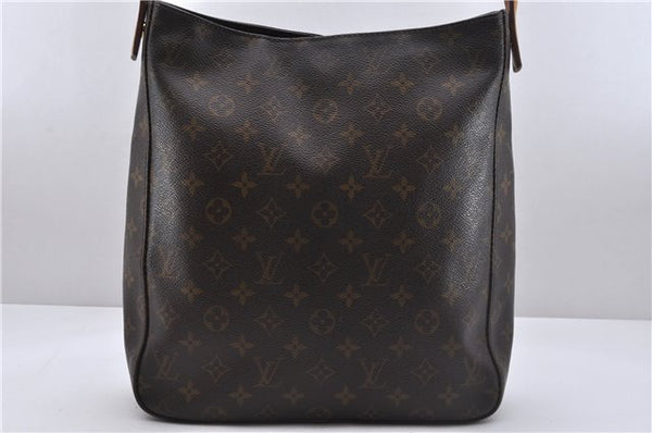 Authentic Louis Vuitton Monogram Looping GM Shoulder Bag M51145 LV 4743D