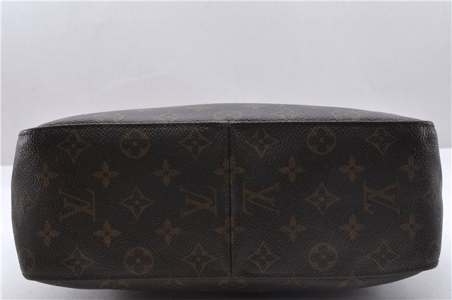 Authentic Louis Vuitton Monogram Looping GM Shoulder Bag M51145 LV 4743D