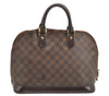 Authentic Louis Vuitton Damier Alma Hand Bag Purse N51131 LV 4743I