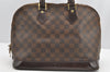 Authentic Louis Vuitton Damier Alma Hand Bag Purse N51131 LV 4743I