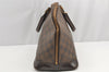 Authentic Louis Vuitton Damier Alma Hand Bag Purse N51131 LV 4743I