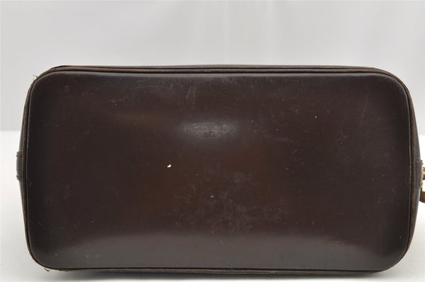 Authentic Louis Vuitton Damier Alma Hand Bag Purse N51131 LV 4743I