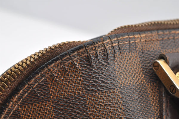 Authentic Louis Vuitton Damier Alma Hand Bag Purse N51131 LV 4743I