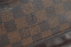 Authentic Louis Vuitton Damier Alma Hand Bag Purse N51131 LV 4743I