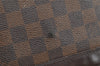 Authentic Louis Vuitton Damier Alma Hand Bag Purse N51131 LV 4743I